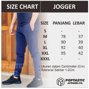 Jogger EIGER  Sweatpants Celana Training Olahraga Bahan Flecee