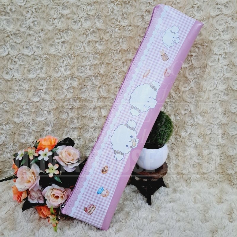 Pouch Panjang Cogimyun Pink 36x8 cm Dompet Panjang Cogimyun