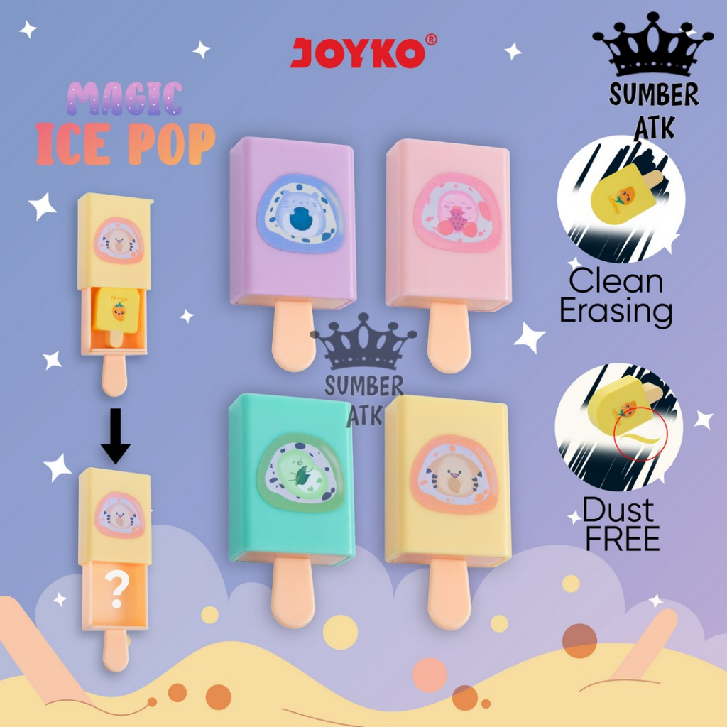 

Penghapus Eraser Joyko ER-126 Magic Ice Pop