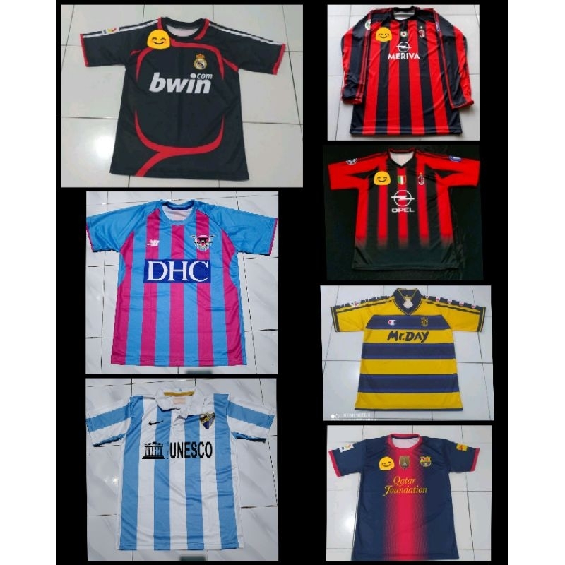 Jersey Freiburg 2019/Jersey Hibernian 2017 Away/Jersey Milan 2003 Meriva/Jersey Milan 2004 Home Opel