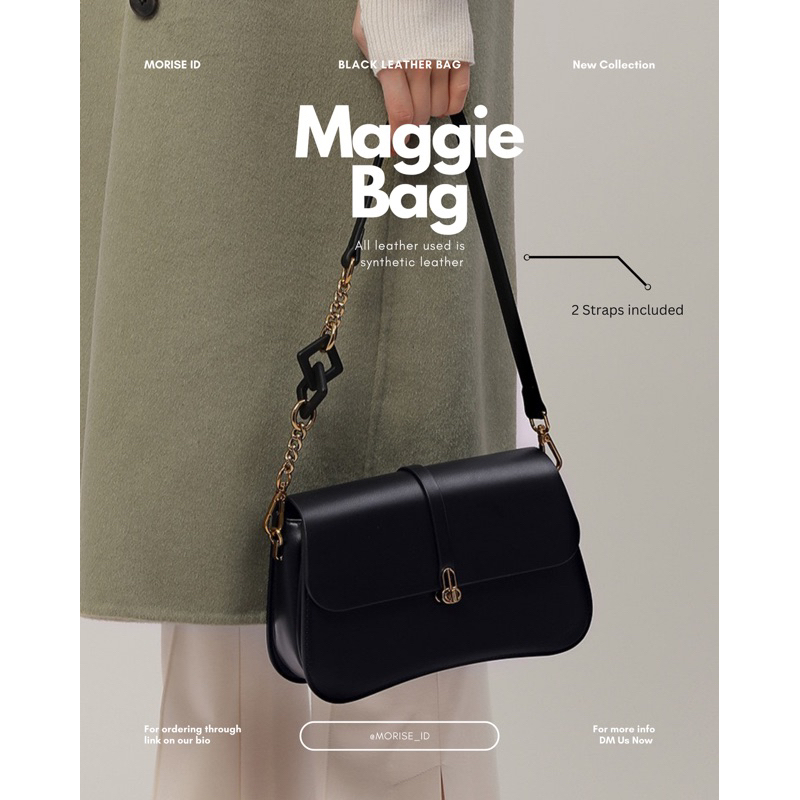 Morise Maggie Bag Tas wanita Tas vintage Tas mewah Tas wanita Tas cewe tas local brand Tas branded T