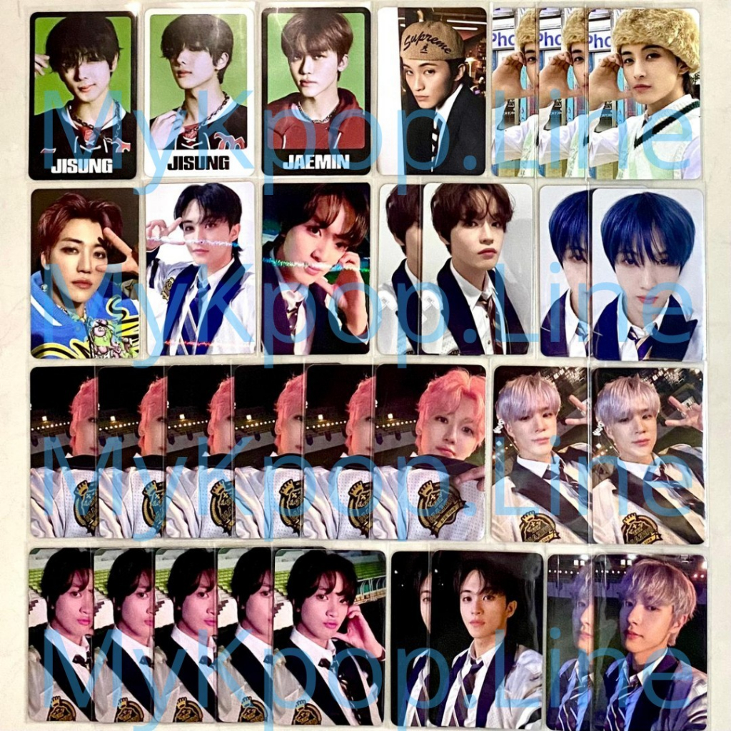 TC ISTJ NCT Dream PC QR Photocard Jaemin Lee Jeno Jisung Mark POB Interasia Hologram Benefit Web Alb