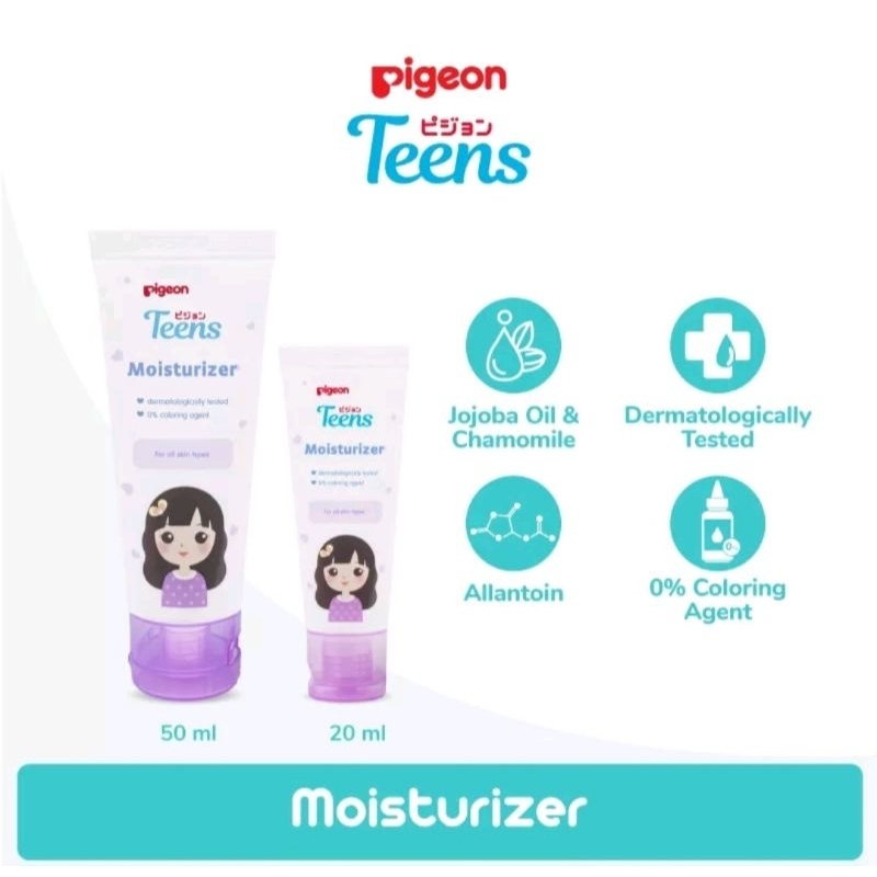 PIGEON Teens Moisturizer 30ml & 50ml