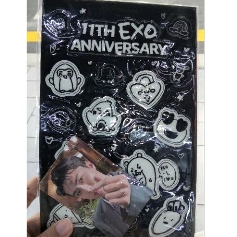 [EXO 11th] GLOW STICKER & PC SET SEHUN
