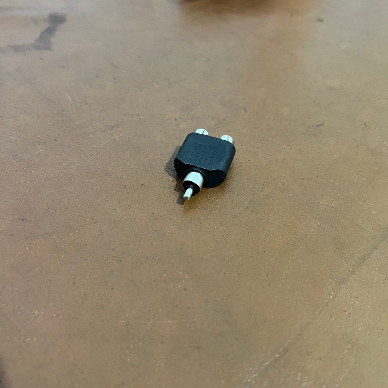 T Jack RCA Converter Jack RCA to 2 Cover RCA Y RCA Jack AV T RCA Spliter Jack Video 3553