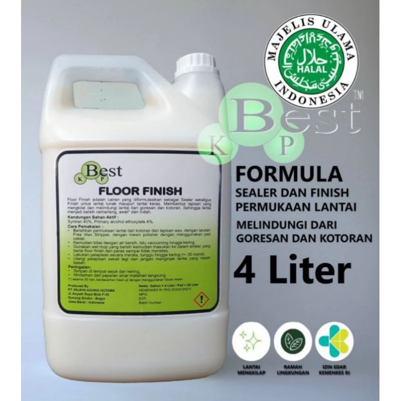 Floor Finish Best KP/ Coating Lantai Vinyl dan Parket