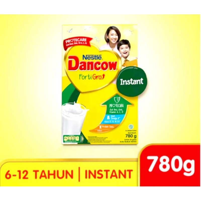 

Dancow Fortigro 780 g susu bubuk putih instan fortigro