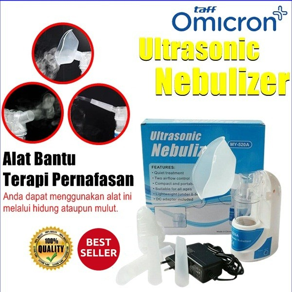 Alat uap sesak nafas paru paru pernapasan ultrasonic inhale nebulizer Berstandard