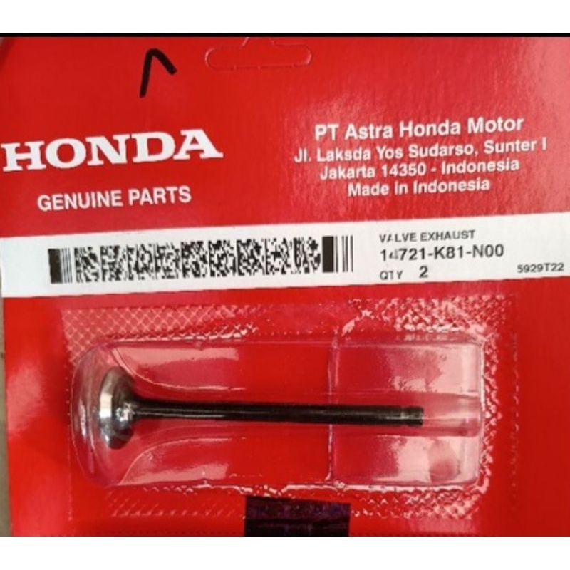 14721-K81-N00 KLEP EX SCOOPY BAN DONAT KLEP EX BEAT 2017 KLEP EX BEAT STREET KLEP K81 14721K81N00