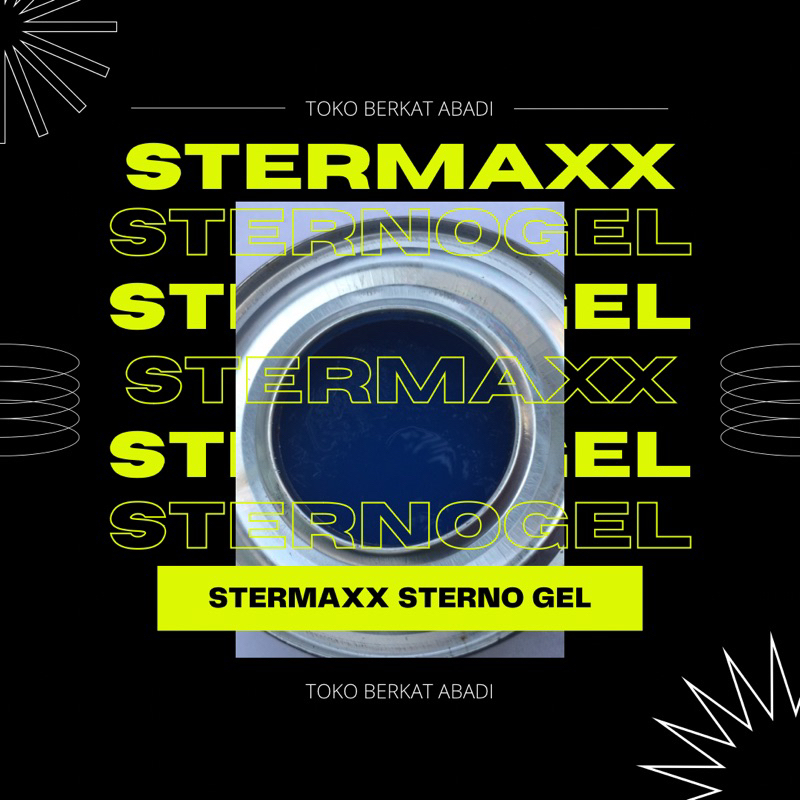 

Stermaxx Sterno Gel Kaleng (kemasan karton)