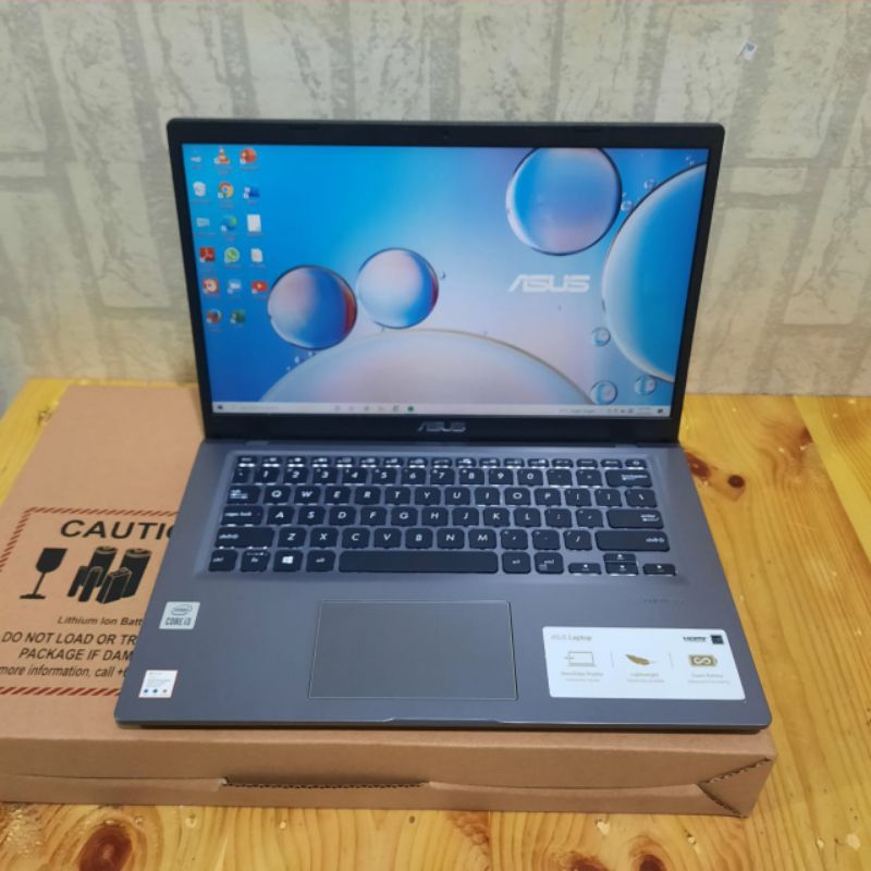 Laptop Asus VivoBook X415JAB intel Cor i3-1005G1 Gen 10 Ram 4GB SSD 256GB/SSD 512Gb  Keyboard backli