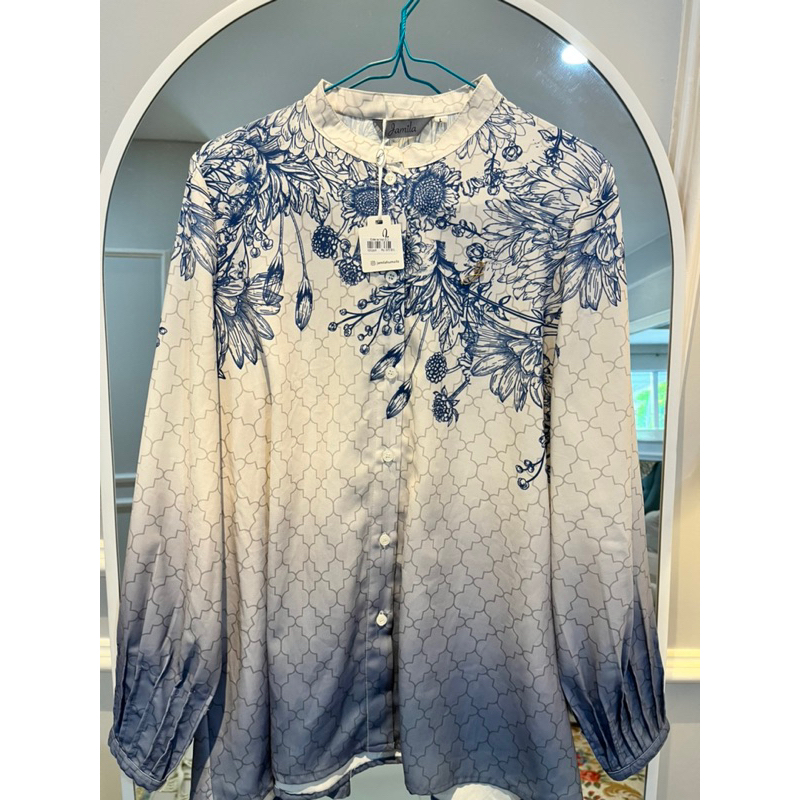 Jamila humaila Edera Top Size L Preloved vvgc // good condition // Top jamila humaila atasan blouse 