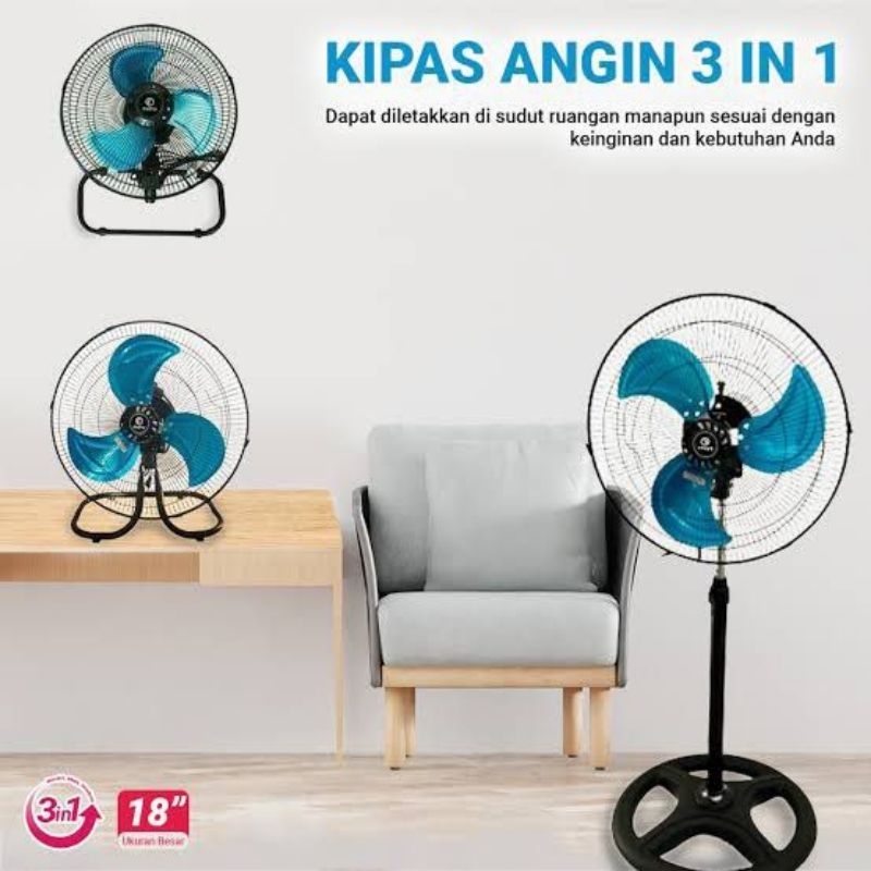 Kipas angin Kingston 3in1