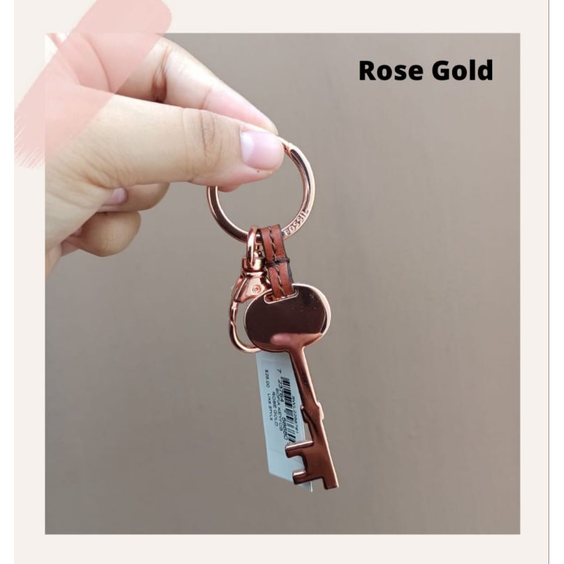 gantungan tas rose gold