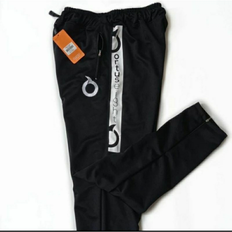 100% Kualitas paling bagus Running panjang Ortus putih & Celana Track pants Ortuseight / Celana Olah
