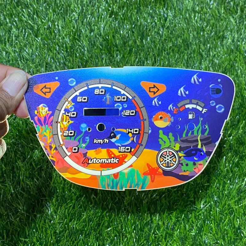 Papan speedometer Nouvo lele custom nemo  panel spidometer nouvo lele
