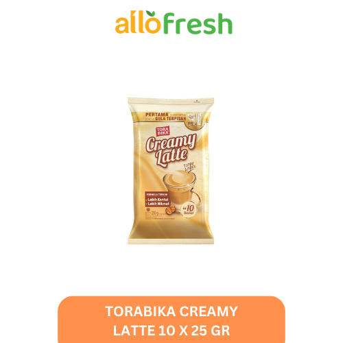 

Torabika Creamy Latte 10X25 gr