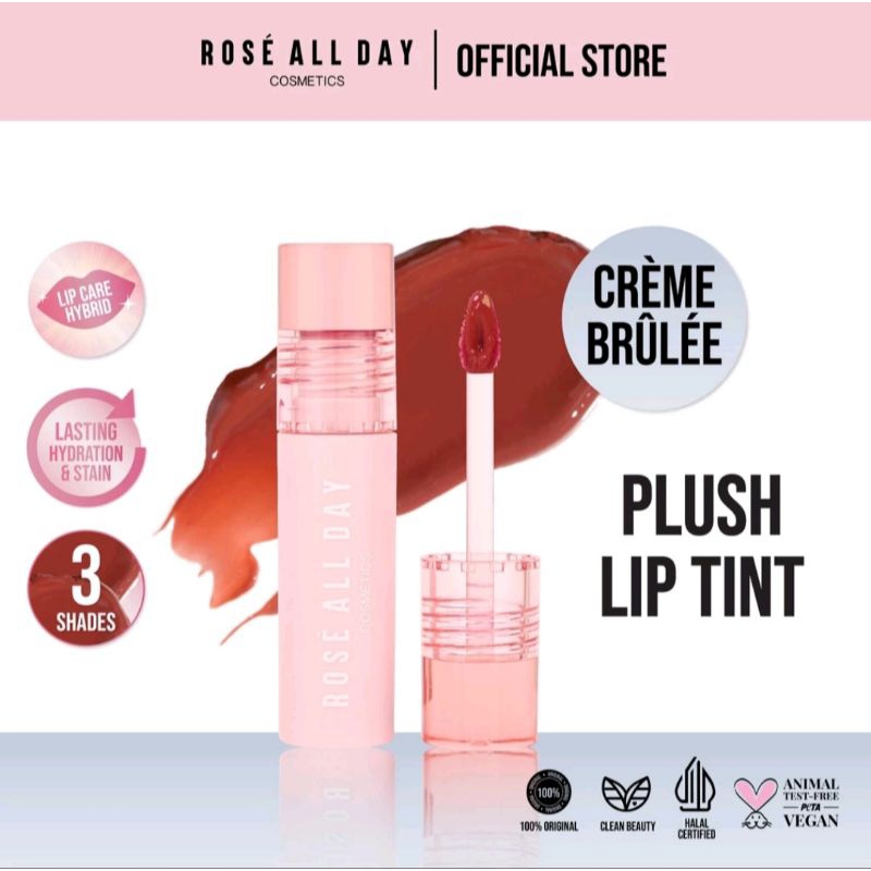 Rose All Day Plush Lip Tint Creme Brulee