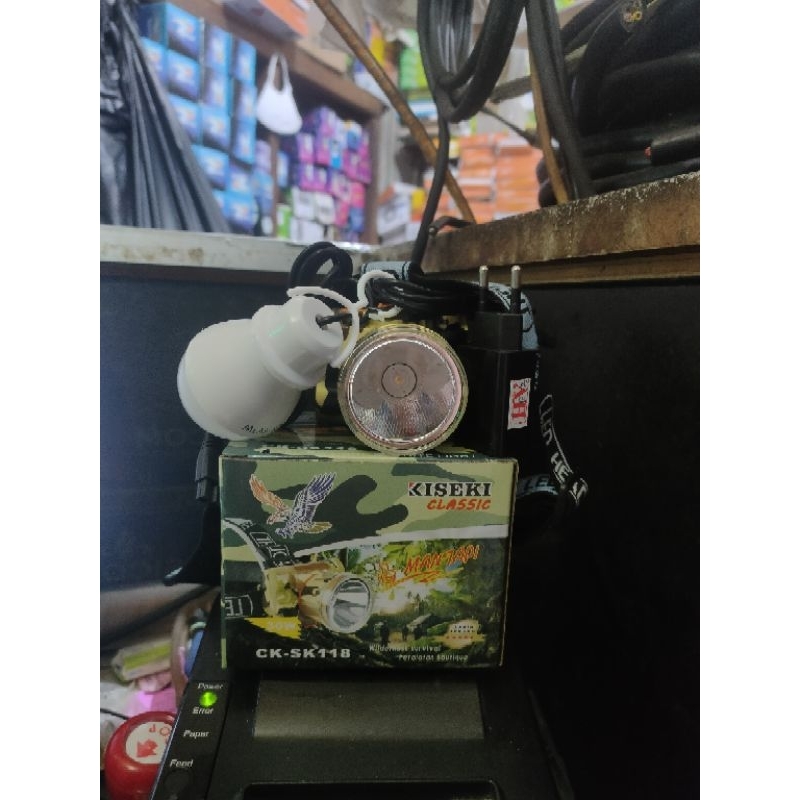 SENTER KEPALA KISEKI CK SK-118 35W HEADLAMP