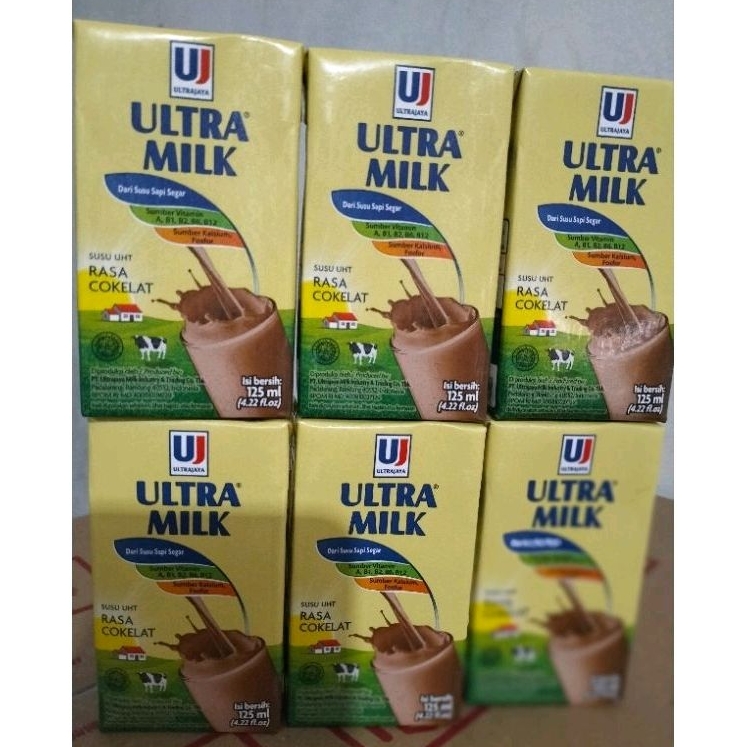 

SUSU ULTRA MILK 125 ML/ULTRAMILK