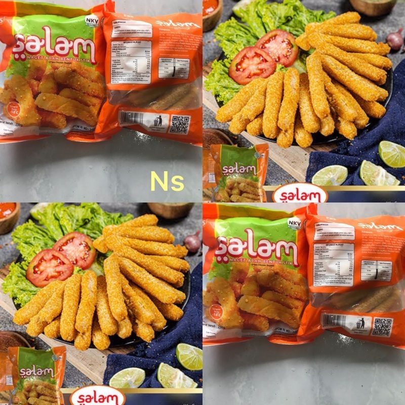 

Naget ayam bentuk stik(stikie chicken nugget)