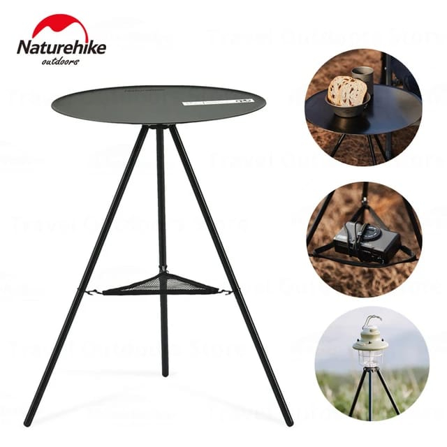 MEJA LIPAT / FOLDABLE / MEJA BULAT NATUREHIKE CNH22JU035