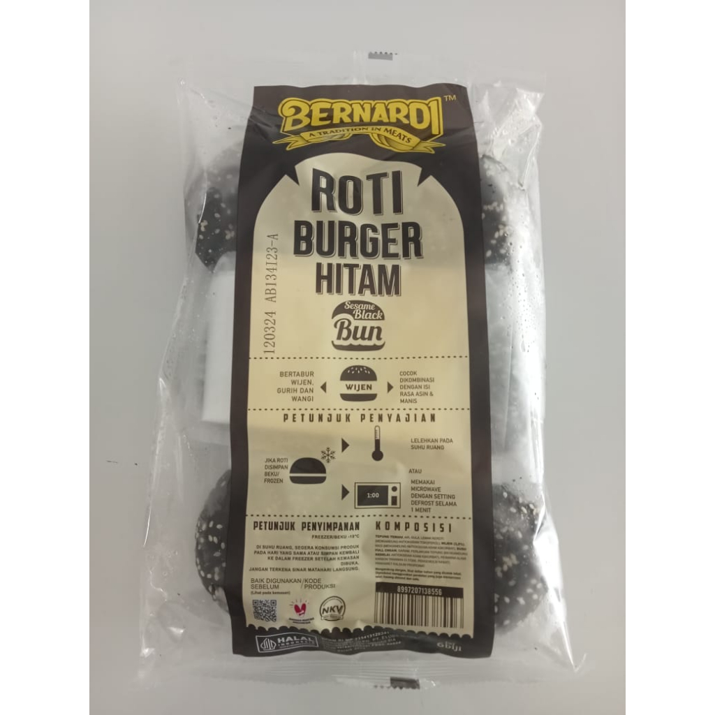 

BERNARDI ROTI BURGER WIJEN HITAM