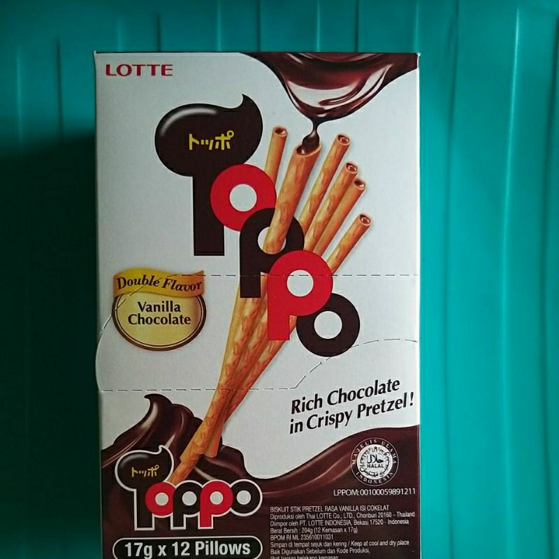 

lotte toppo chocolate stik