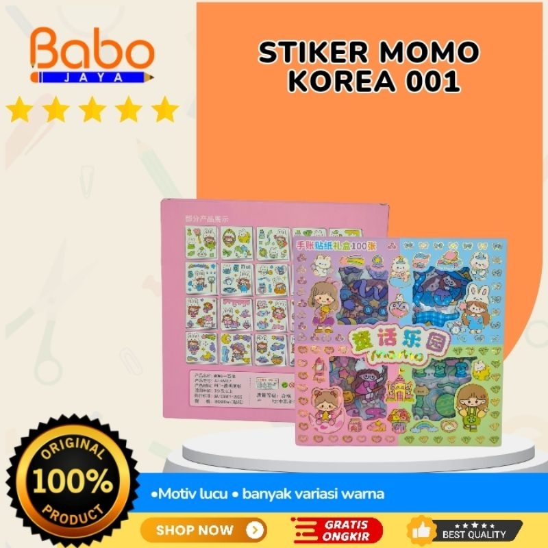 

BABO JAYA stiker momo korea 001