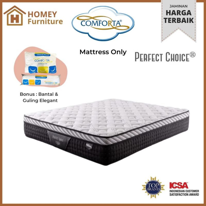 SPRING BED PERFECT CHOICE SPRING BED MODERN SPRING BED COMFORTA ELEGAN