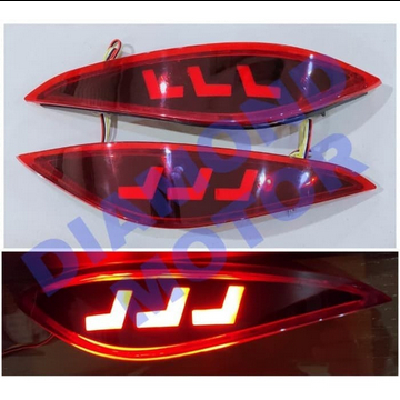 All New Rush Terios 2018 Mata Kucing Reflektor Lampu Bemper Belakang