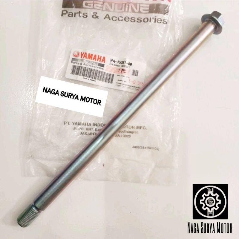 As roda belakang Yamaha Vixion New NVA NVL 1PA-F5381-00 ORI YGP