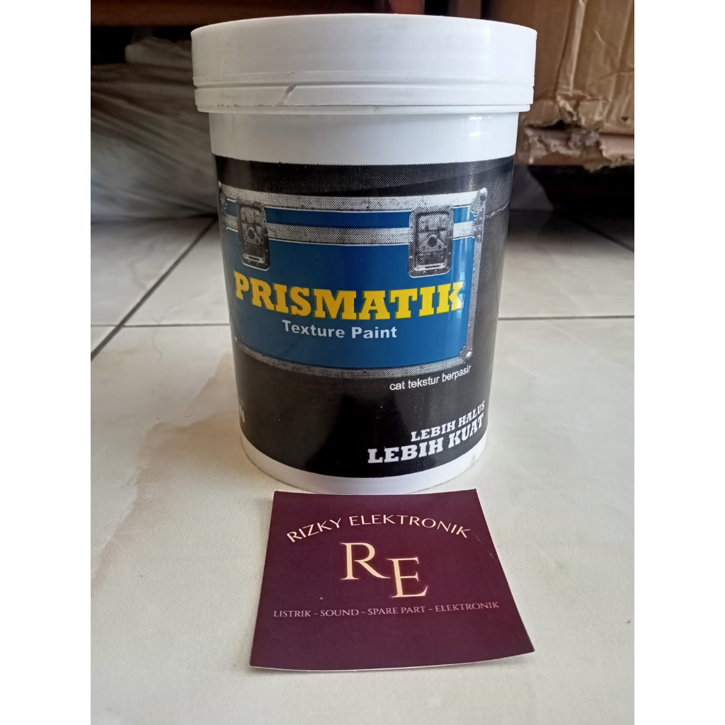 Prismatik Texture Paint Cat Box Spiker Berpasir