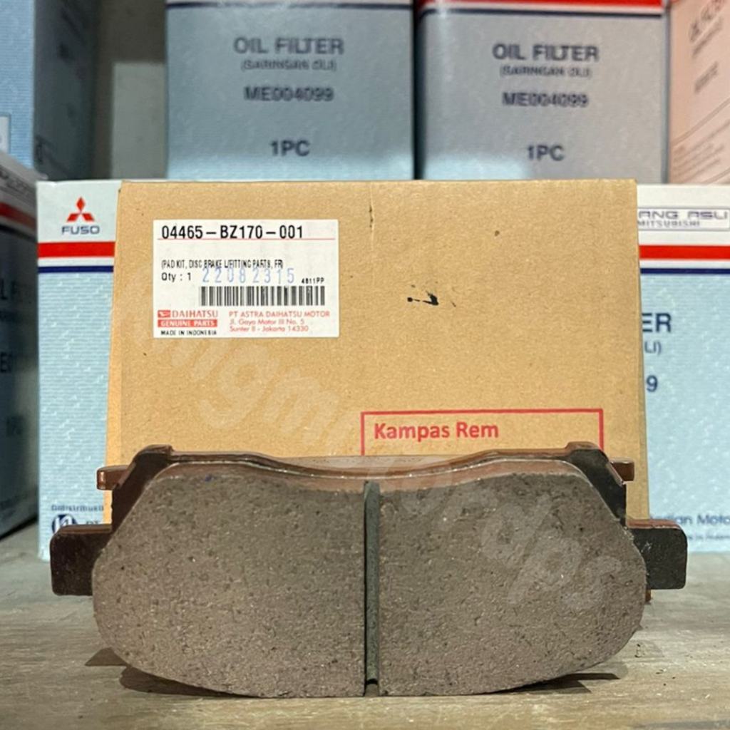 KMD | Kampas Rem Depan Xenia Daihatsu 04465-BZ170-001 / Brake Pad Daihatsu