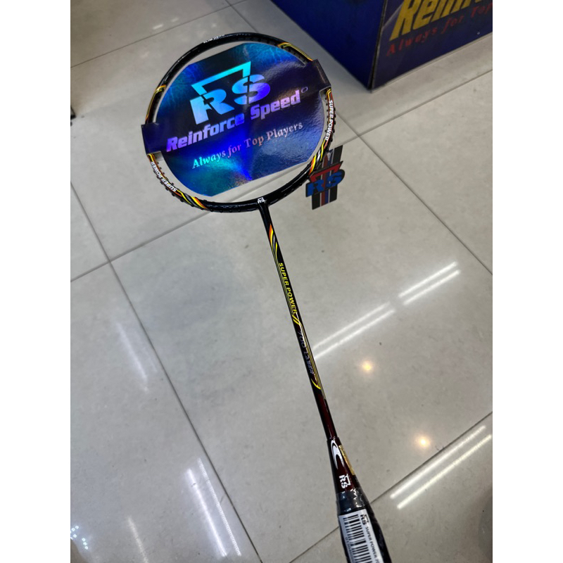RAKET BADMINTON RS SUPER POWER 700 LASER KOMPLIT