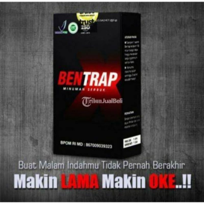 Bentrap Asli Original Minuman Menyegarkan Pria isi 5 Sachet