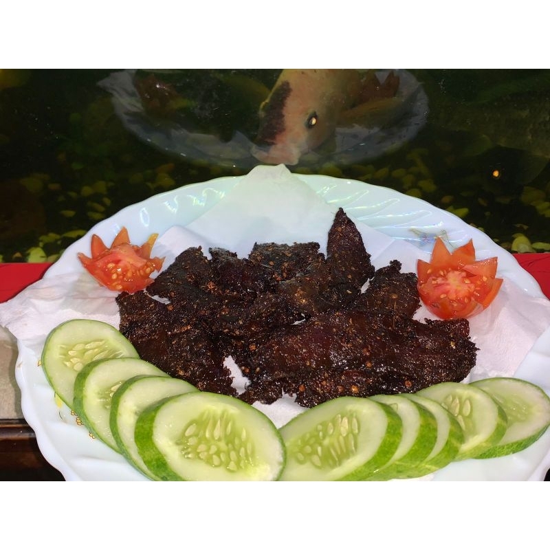 

Dendeng Ikan Tuna Siap Makan|Penambah Lauk Makan|Siap Saji, Langsung Makan|Praktis Gak perlu Masak|