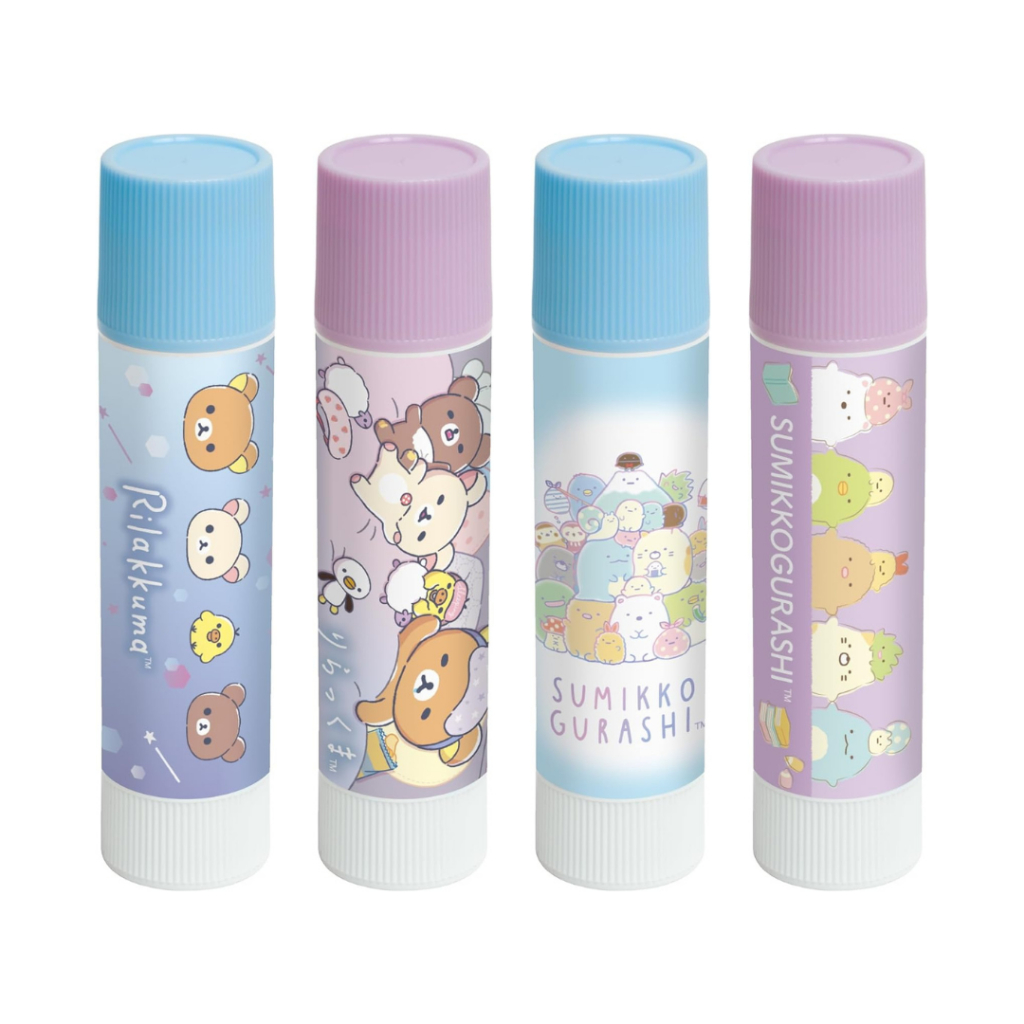 

Tombow Kieiro Pit Slim San-X Rilakkuma Sumikko Gurashi Sleepover Mysterious Friends Glue Stick Paper Adhesive Lem Perekat Kertas Limited Edition