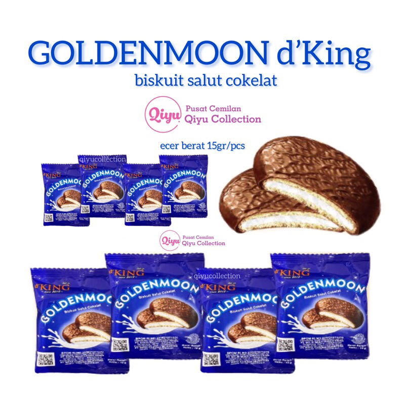 

[ECER] Goldenmoon d’King - Coklat Better Murah - Cokelat biskuit dKing Viral