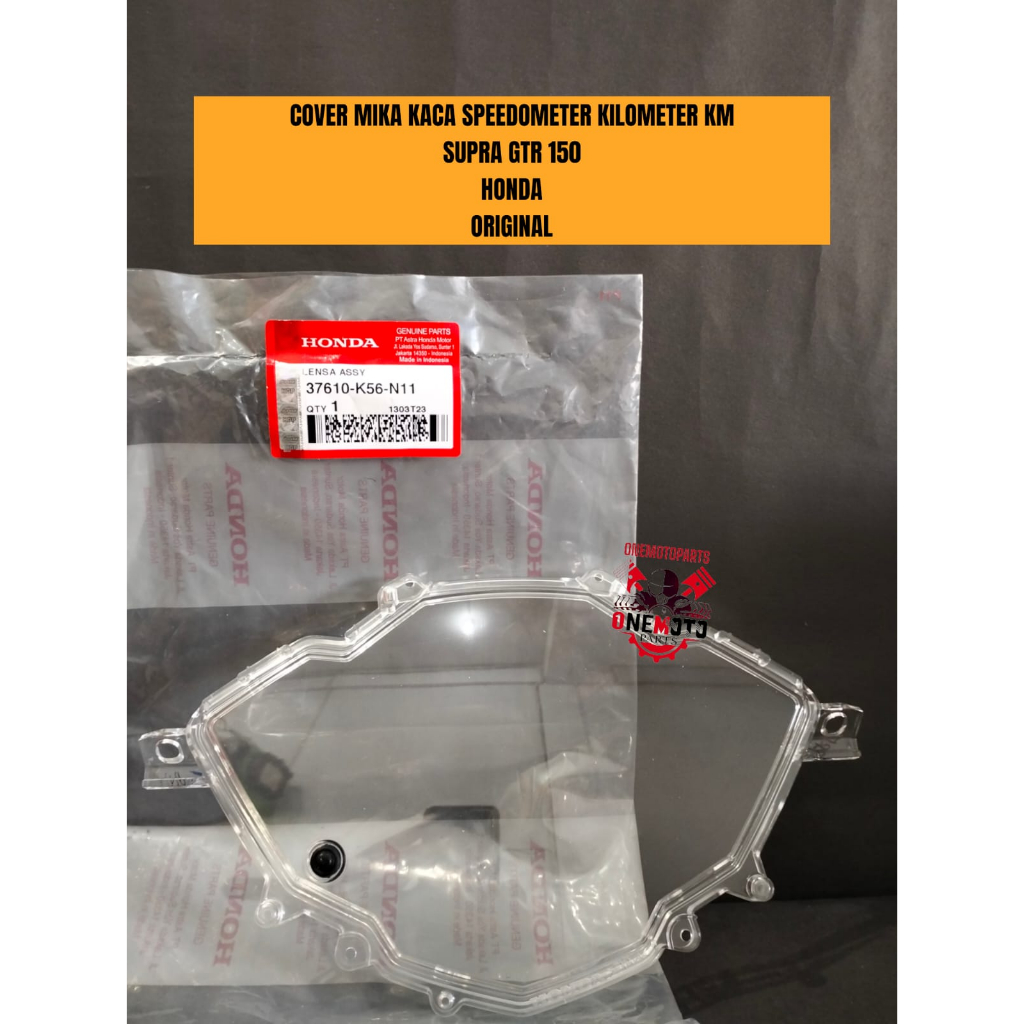 COVER MIKA KACA SPEEDOMETER KILOMETER KM SUPRA GTR 150 HONDA ORIGINAL 37610-K56-N11