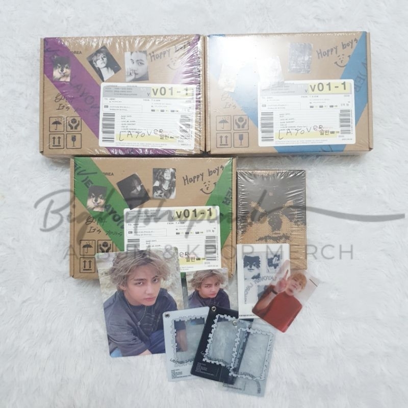 [READY STOCK]  BTS V ALBUM - LAYOVER WITH POB / REGULER|| ALBUM V LAYOVER || ALBUM V BTS LAYOVER || 