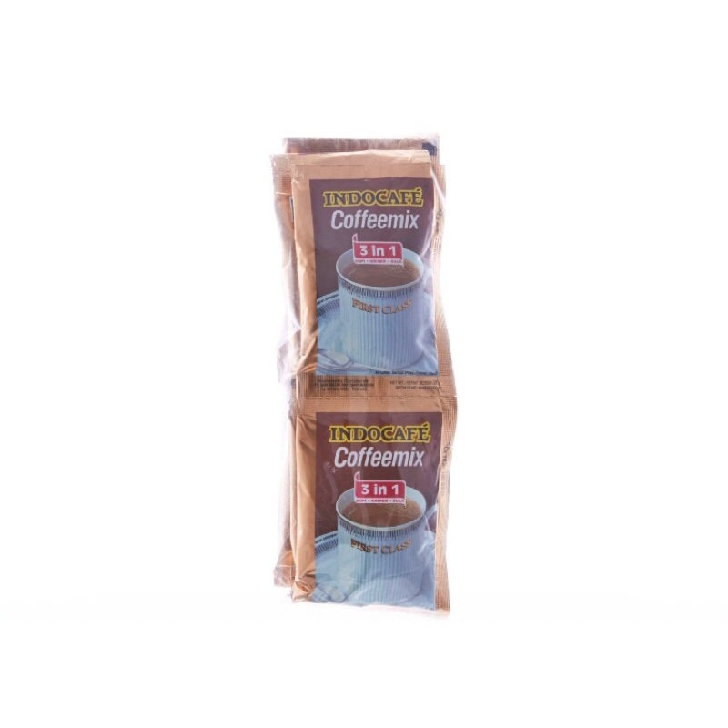 

Kopi Indocafe renceng isi 10 Coffeemix 3in1 Cappuccino