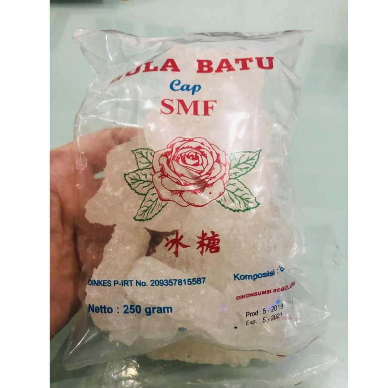 

Gula Batu SMF 250gram exp 10.2024