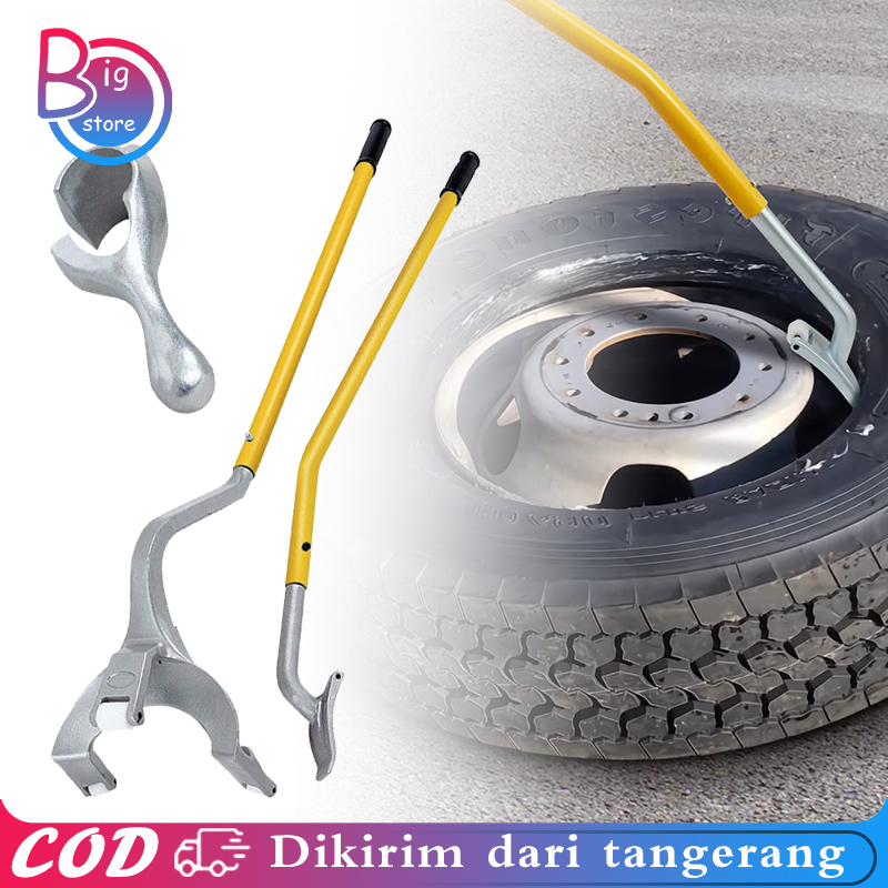 3pcs/Set Alat Buka Ban Manual Demounting Tools Alat Congkel Ban Mobil Alat Bukaan Ban Mobil Truk / B