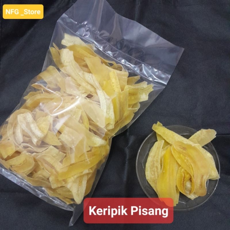 

KERIPIK PISANG ASIN GURIH 250 gr