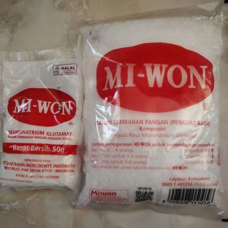 

Miwon ukuran besar 250g