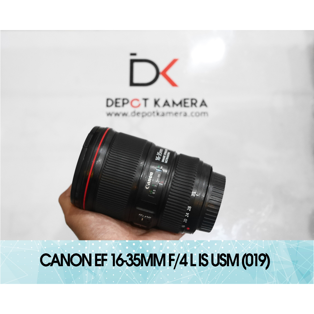 Second - Lensa Canon EF 16-35mm f/4 L IS USM kode 019