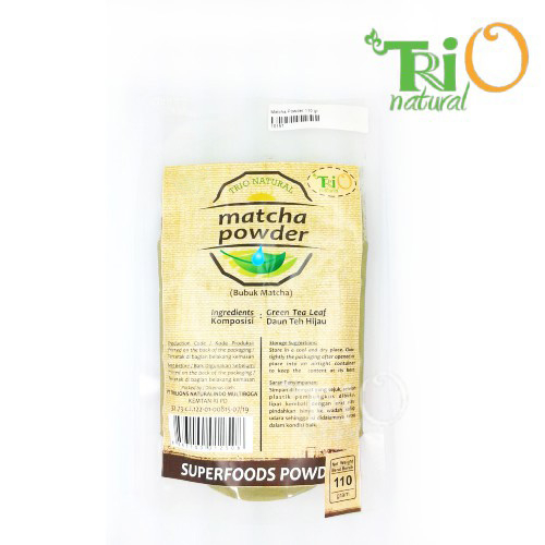

Trio Natural Matcha Powder 110 gram