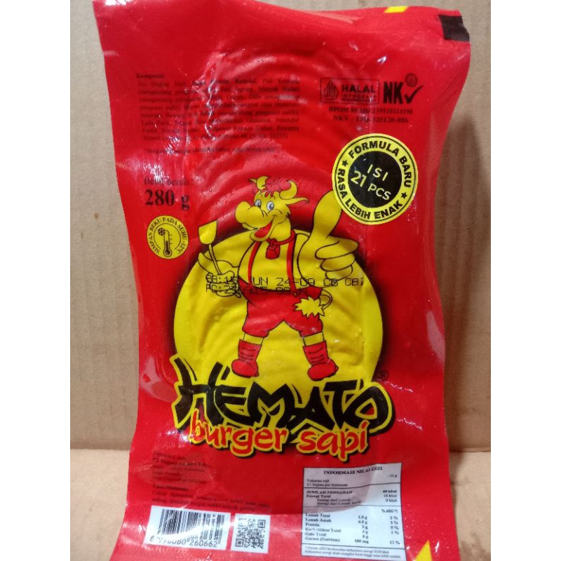 

burger sapi Hemato & burger harmoni