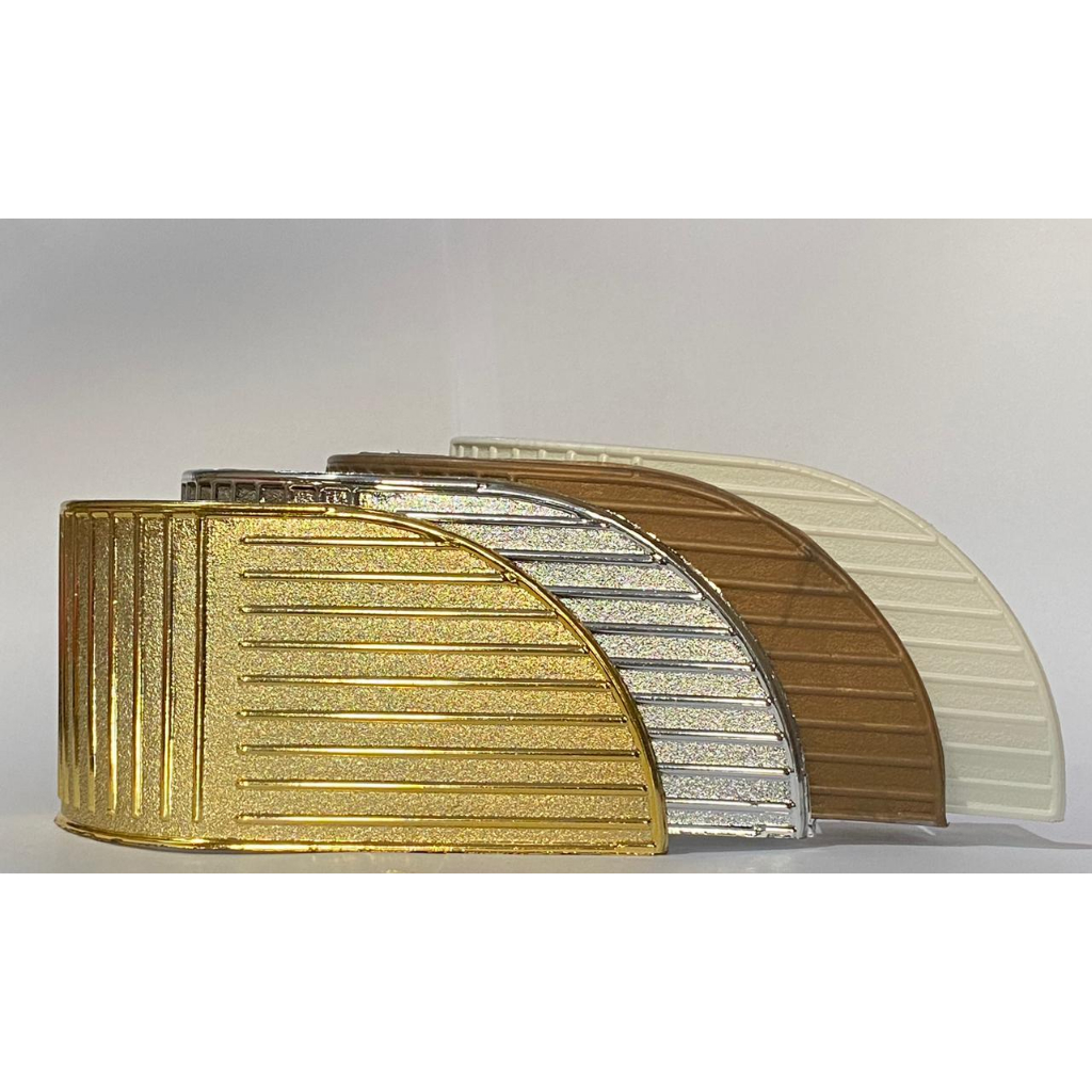 Plastik Sudut Divan Lengkung/Dipan Gold Semprot/ Plat Siku Divan atau Springbed Emas